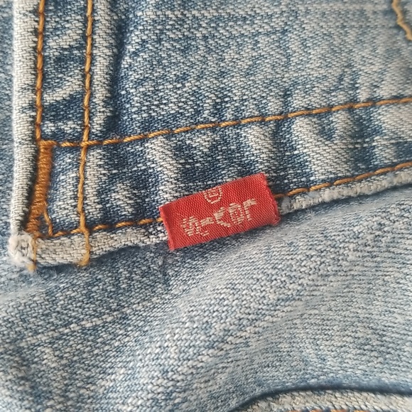 VIntage 90s Y2K Levi's 550 Size 32X32 Relaxed Bootcut 10M JEANS - Picture 5 of 14